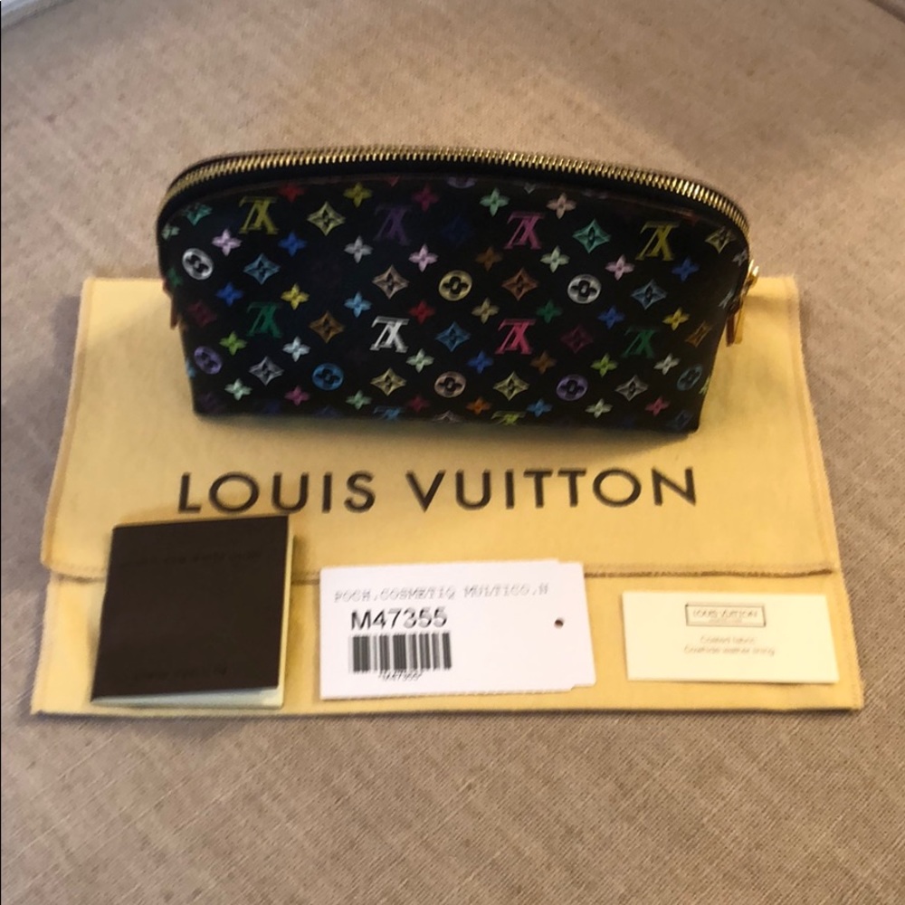 🌟SOLD🌟 Louis Vuitton Multicolored Cosmetic Pouch